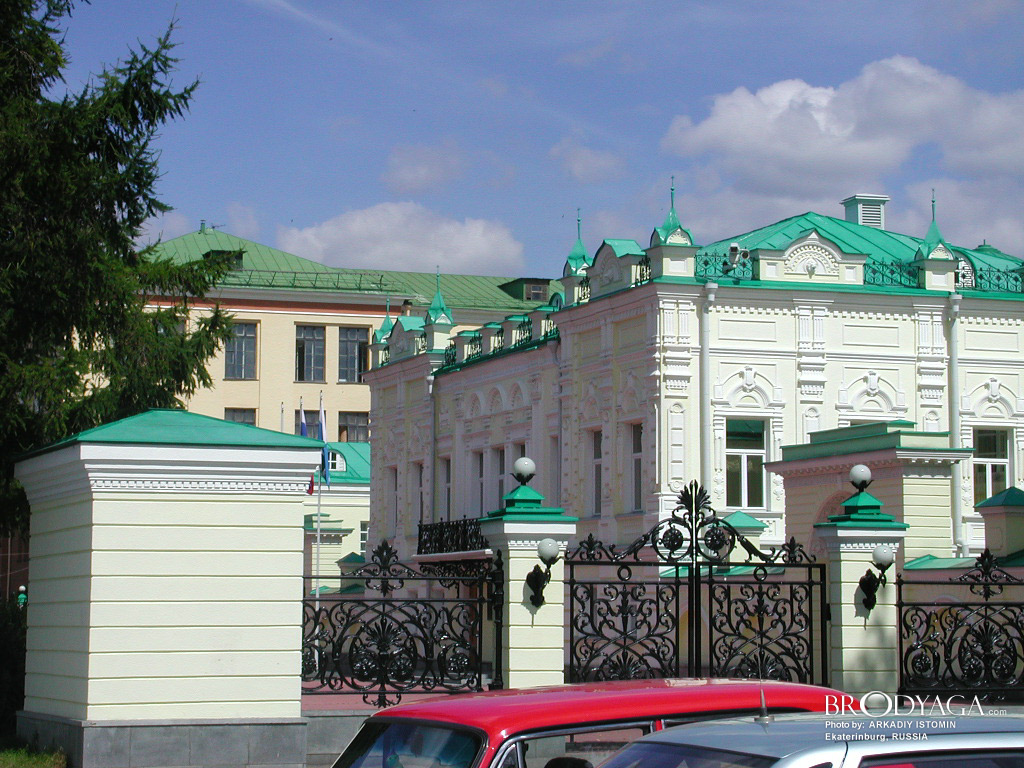 Усадьба Тарасова / Резиденция губернатора Свердловской области, Максима Горького 23, Екатеринбург (Ekaterinburg)